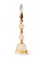 Glass and Gold Lamp