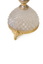 Glass and Gold Lamp