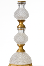 Glass and Gold Lamp
