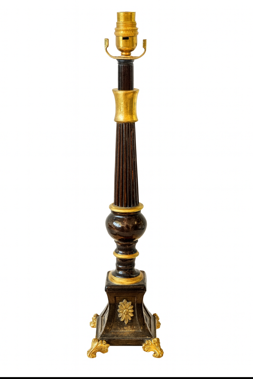 Black and Brass Lamp