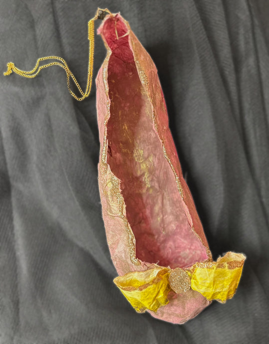 Hand made paper Shoe