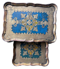 Vintage Style Nest of 3 Tables
