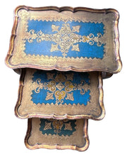 Vintage Style Nest of 3 Tables