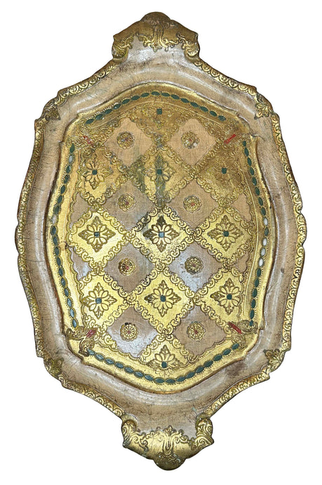 Vintage Florentine Style Tray