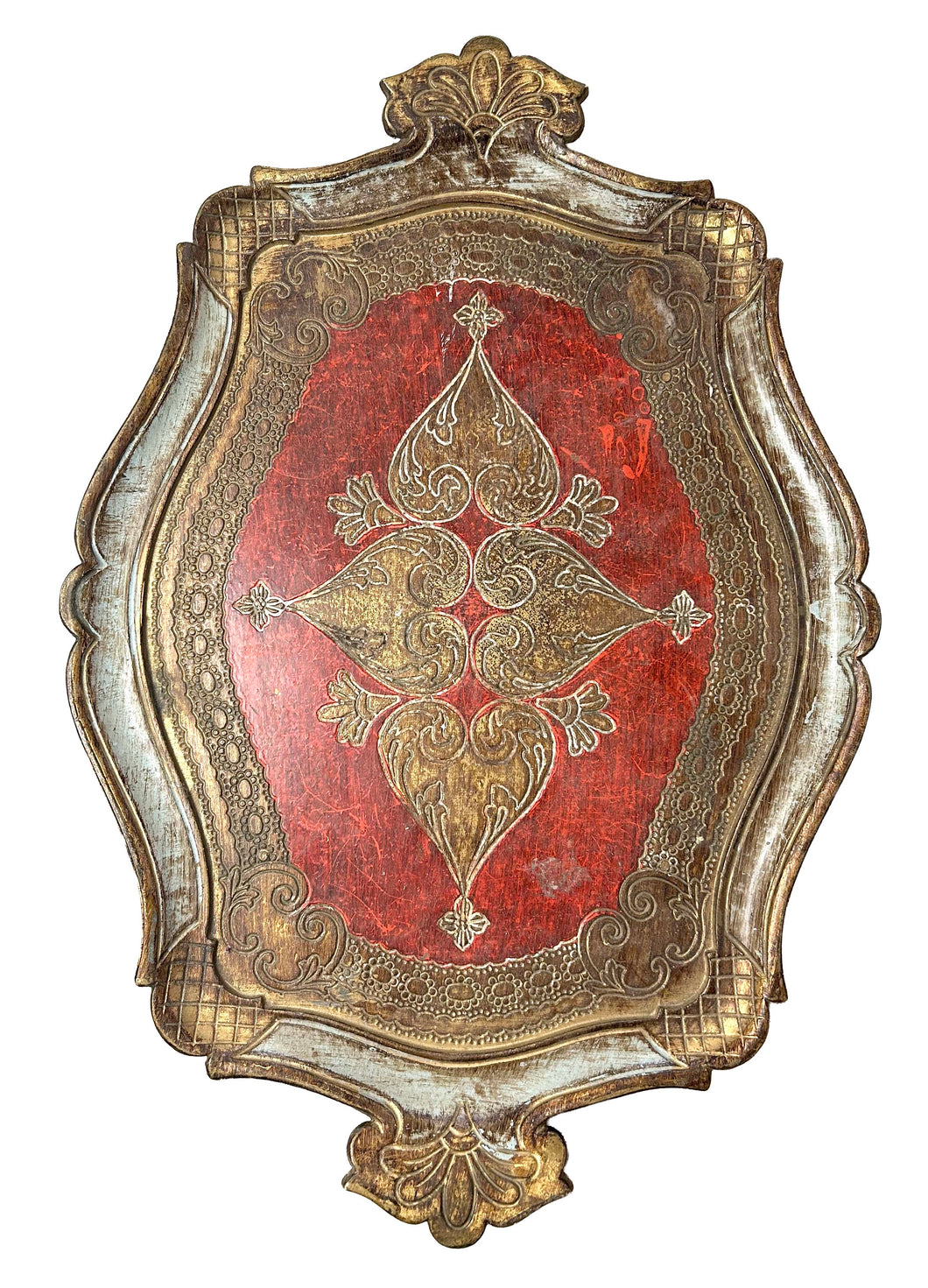 Vintage Florentine Style Tray