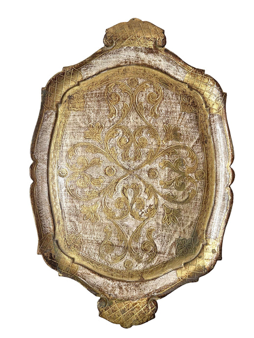 Vintage Florentine Style Tray