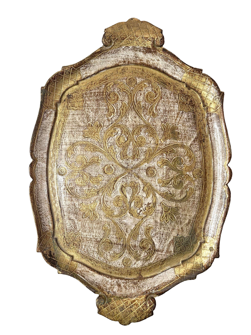 Vintage Florentine Style Tray