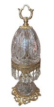 Boudoir Clear Glass Lamp