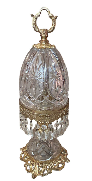 Boudoir Clear Glass Lamp