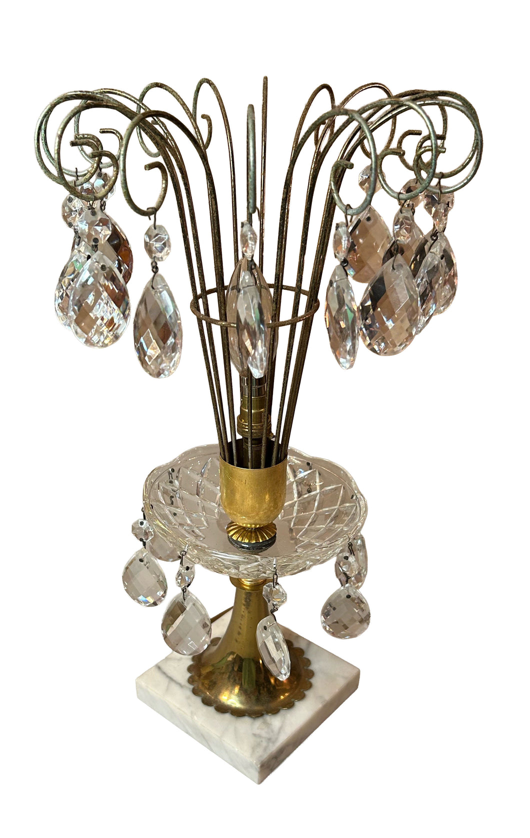 Crystal Waterfall Lamp