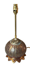 Gold and Purple Glass Lamp